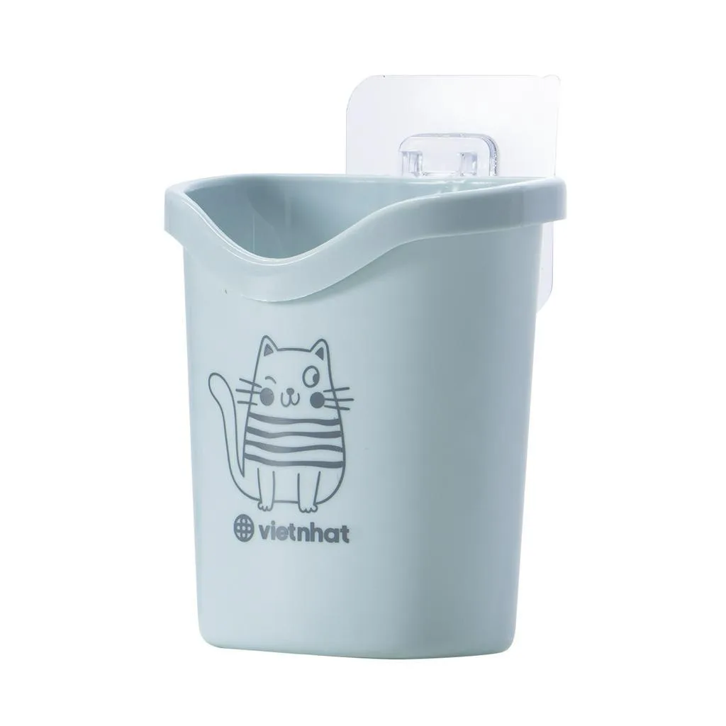 Ly dán tường tiện ích nhựa VIỆT NHẬT 6370 - Đựng bàn chải, kem đánh răng