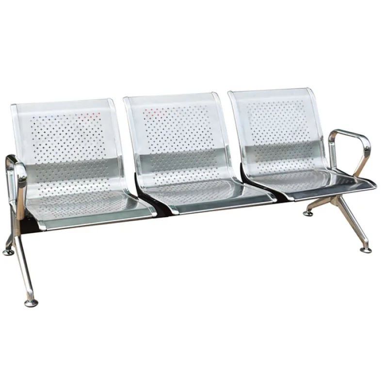 Ghế băng chờ inox GPC04I-3 gồm 3 chổ ngồi - Nội Thất Hòa Phát