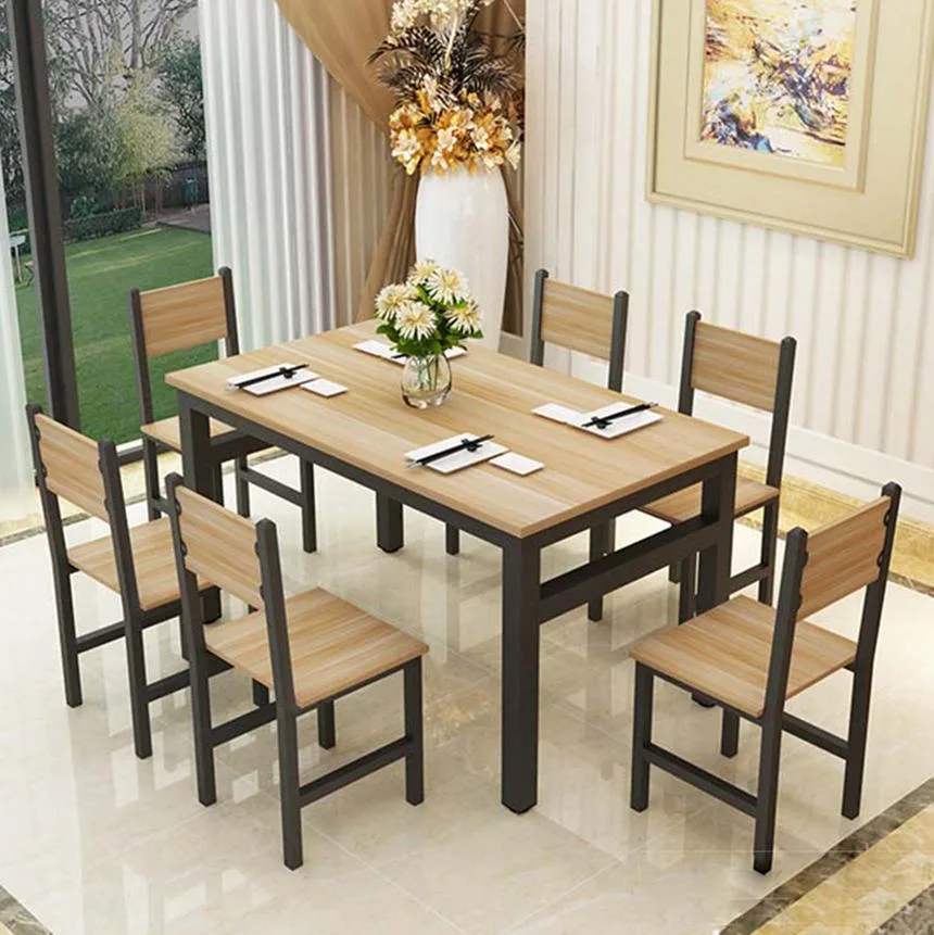 Bộ bàn ăn gia đình loại mặt bàn lớn GHC-4129