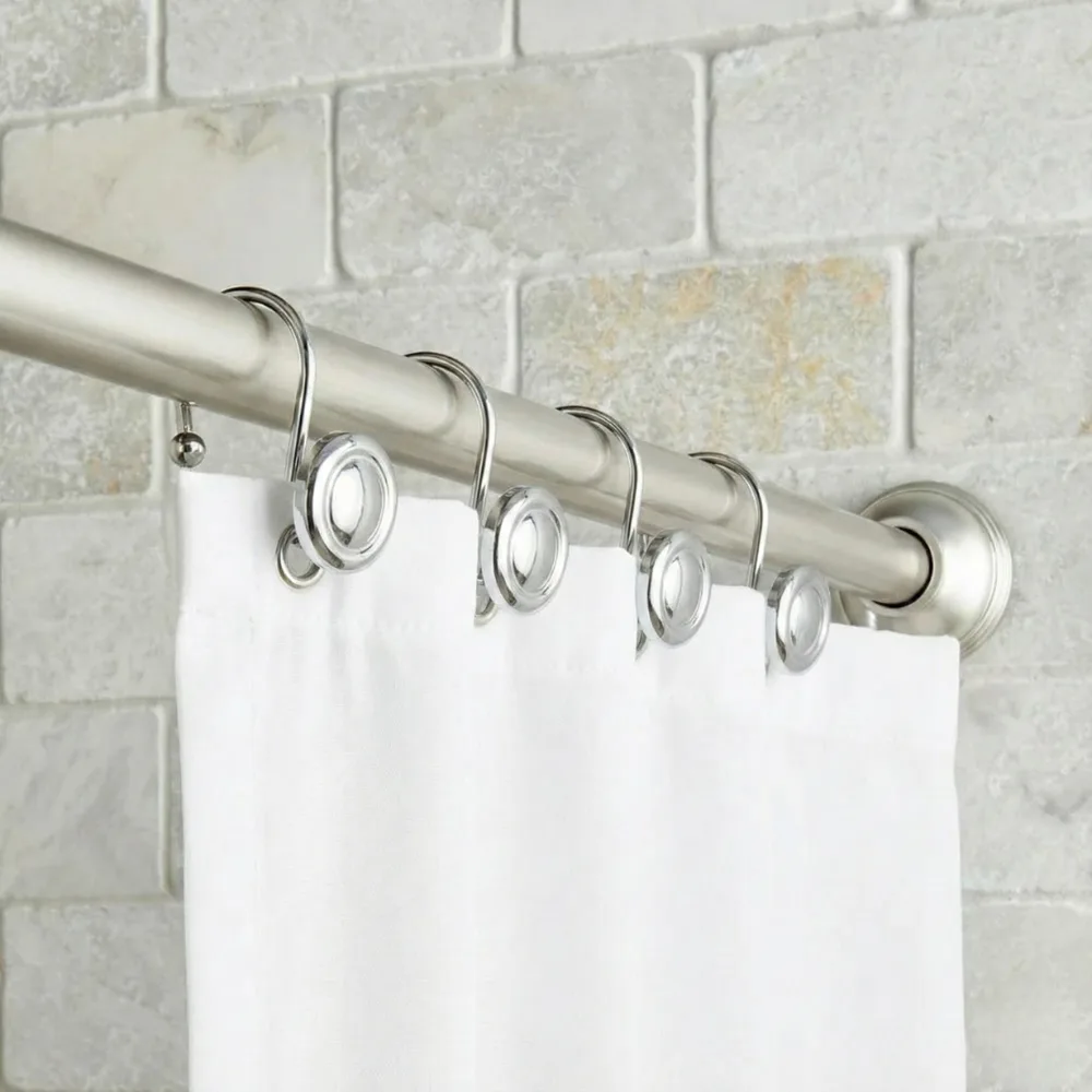 GÓI 12 MÓC TREO RÈM NHÀ TẮM DẠNG MÓC HÚT HOME PLUS