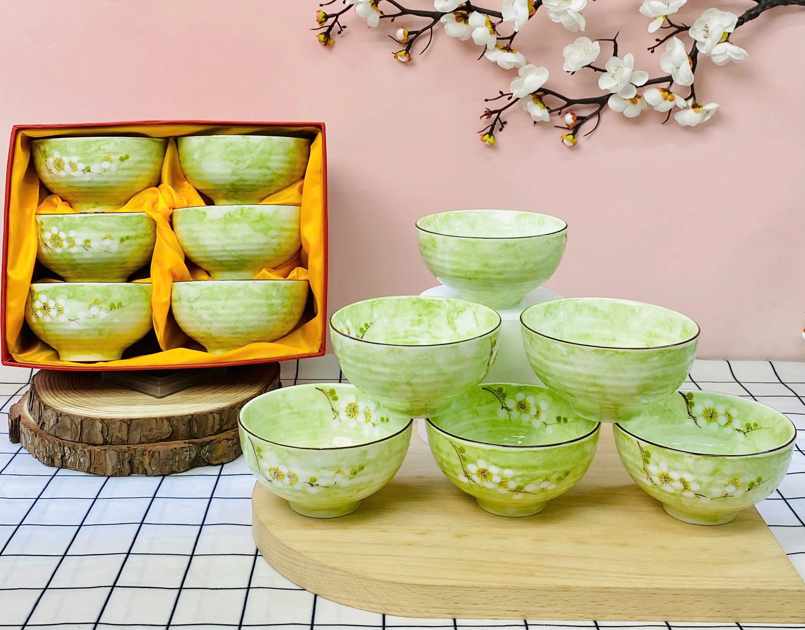 bộ chén đĩa 5 sản phẩm 