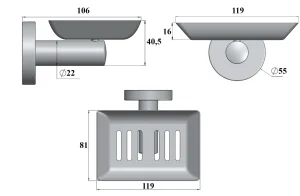 Khay đựng xà phòng Xing 2002021