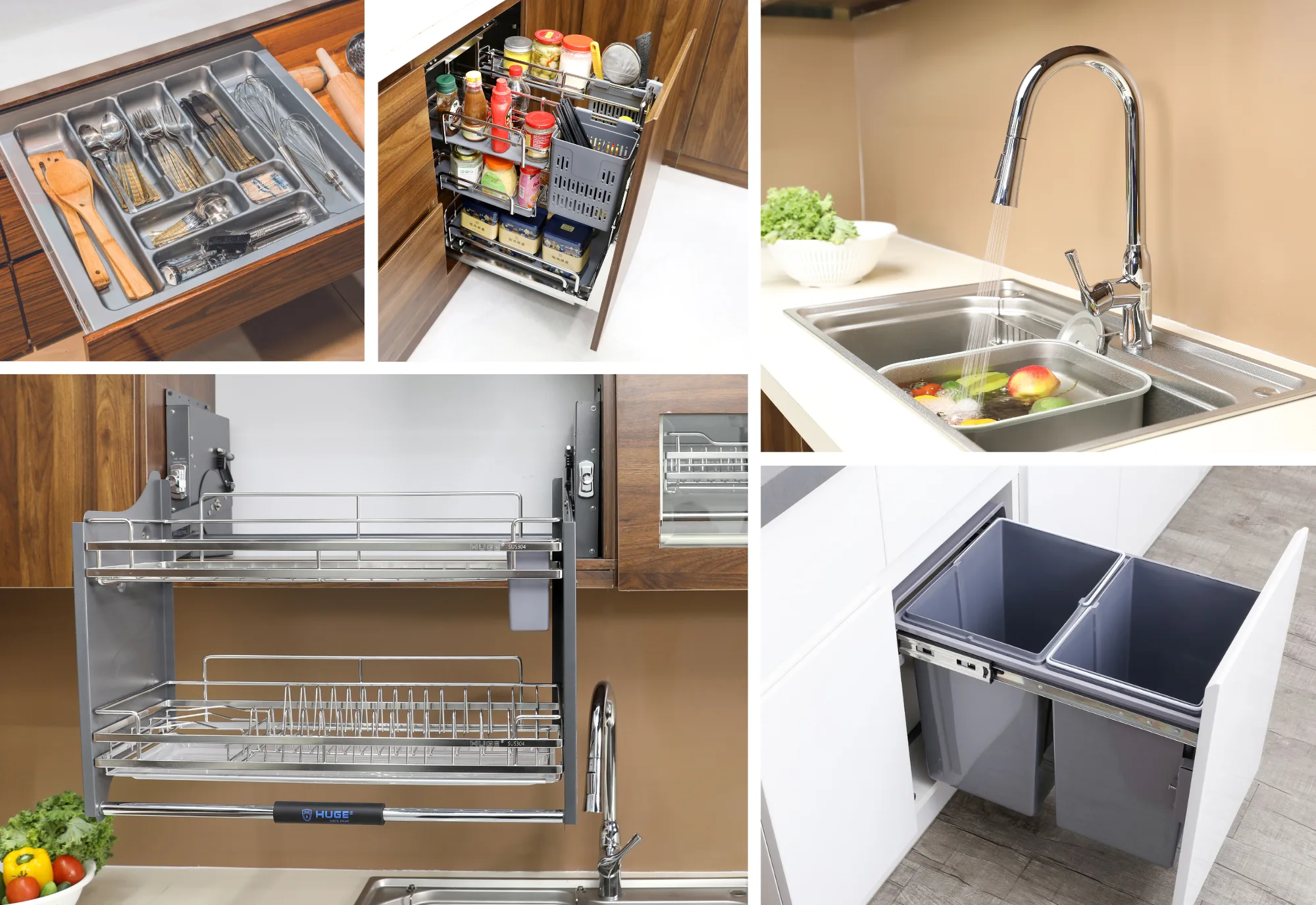 Bộ đồ dùng nhà bếp thông minh đồng bộ tại Baya