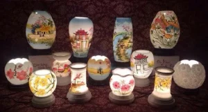 Nến thơm trong cốc thủy tinh