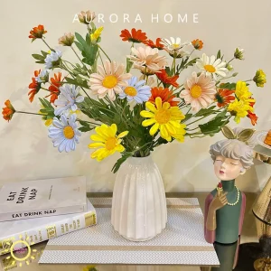 Bộ hoa giả Daisy rực rỡ