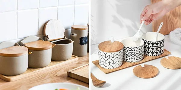 5+ Những Mẫu Hũ Đựng Gia Vị Bằng Sứ Cao Cấp