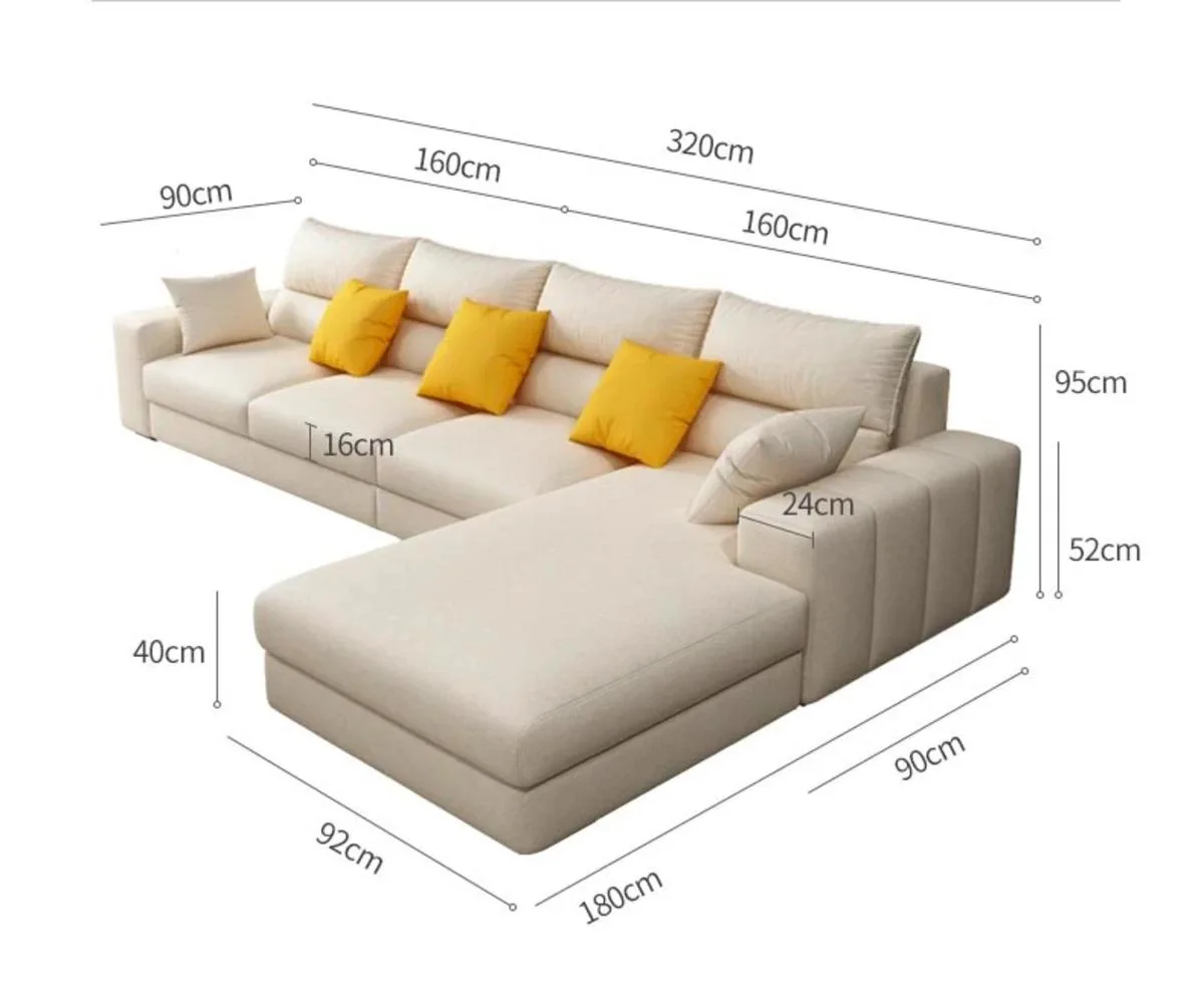 Kích Thước Sofa Chữ L Tiêu Chuẩn Phổ Biến Nhất 2026