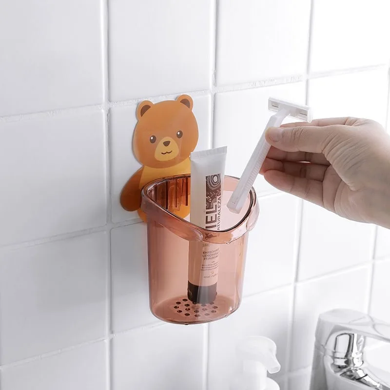 Ly đựng bàn chải hình gấu 43109