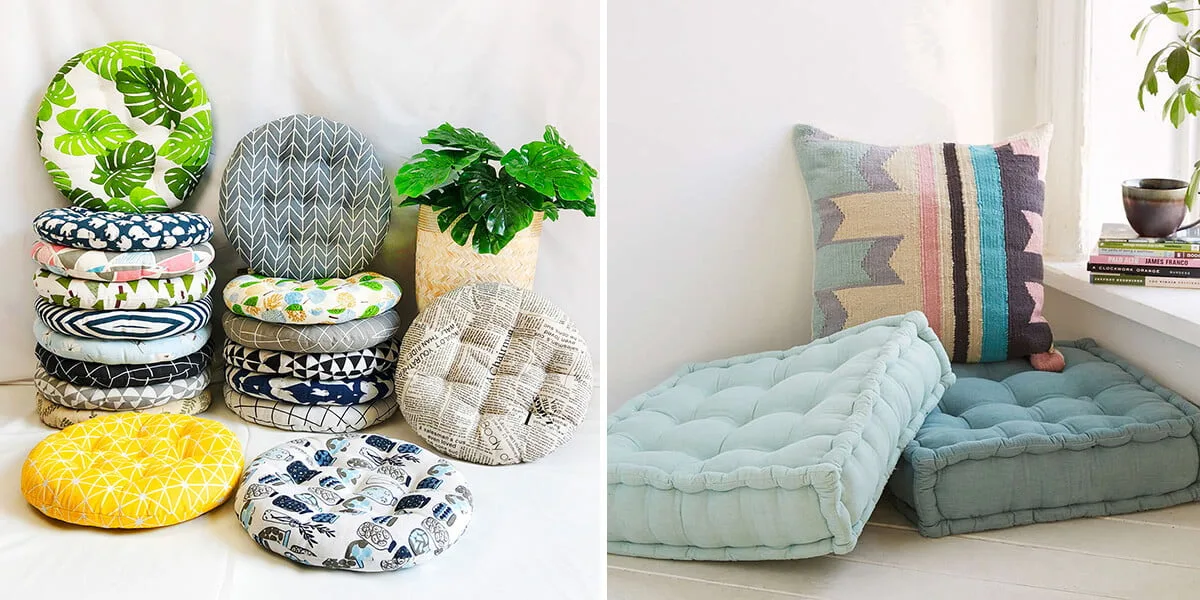 Đệm mút trắng xanh Original Cần Thơ đẹp mê ly
