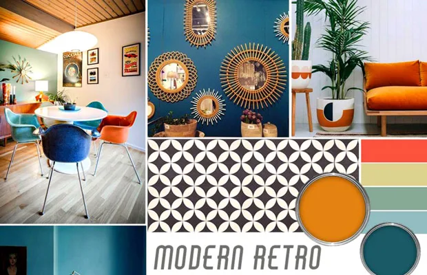 Phong cách Retro - Sự kết hợp độc đáo giữa quá khứ và hiện tại trong thiết