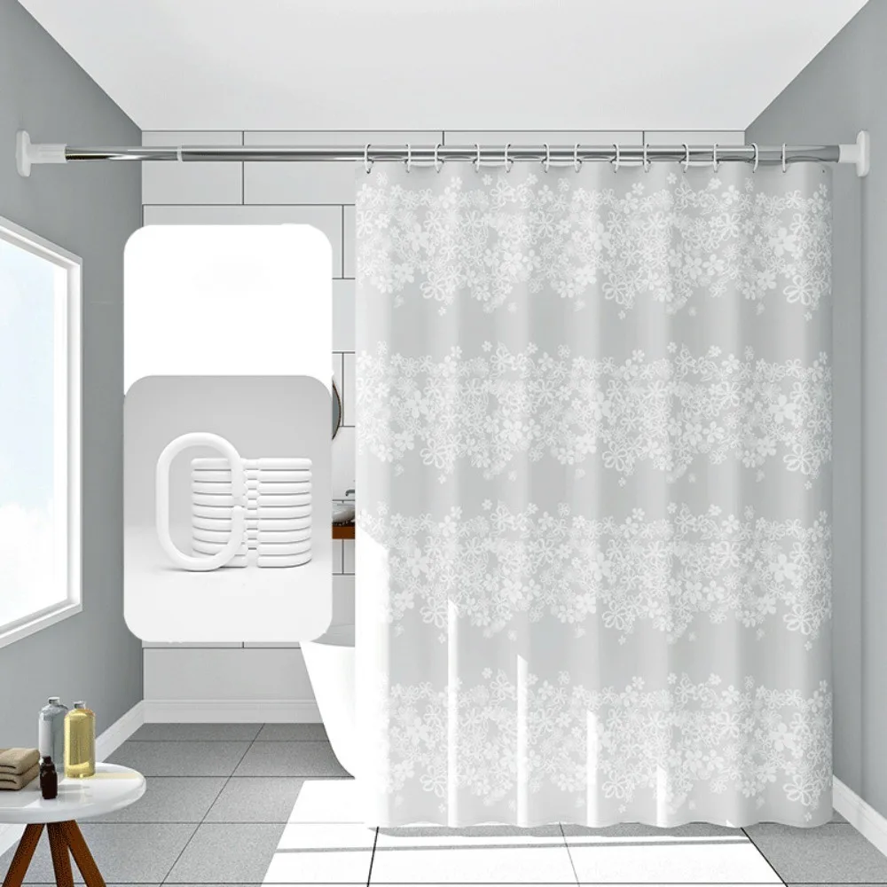 Rèm tắm LABAICAI, Rèm tắm chống thấm nước trong suốt chống nấm mốc, Dày hiện đại có móc Rèm vệ sinh EVA Ký túc xá | Shopee Việt Nam