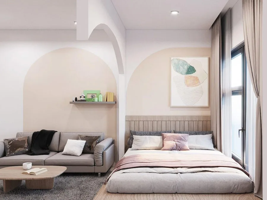 99+ Mẫu thiết kế căn hộ Studio đẹp sang trọng, xu hướng mới