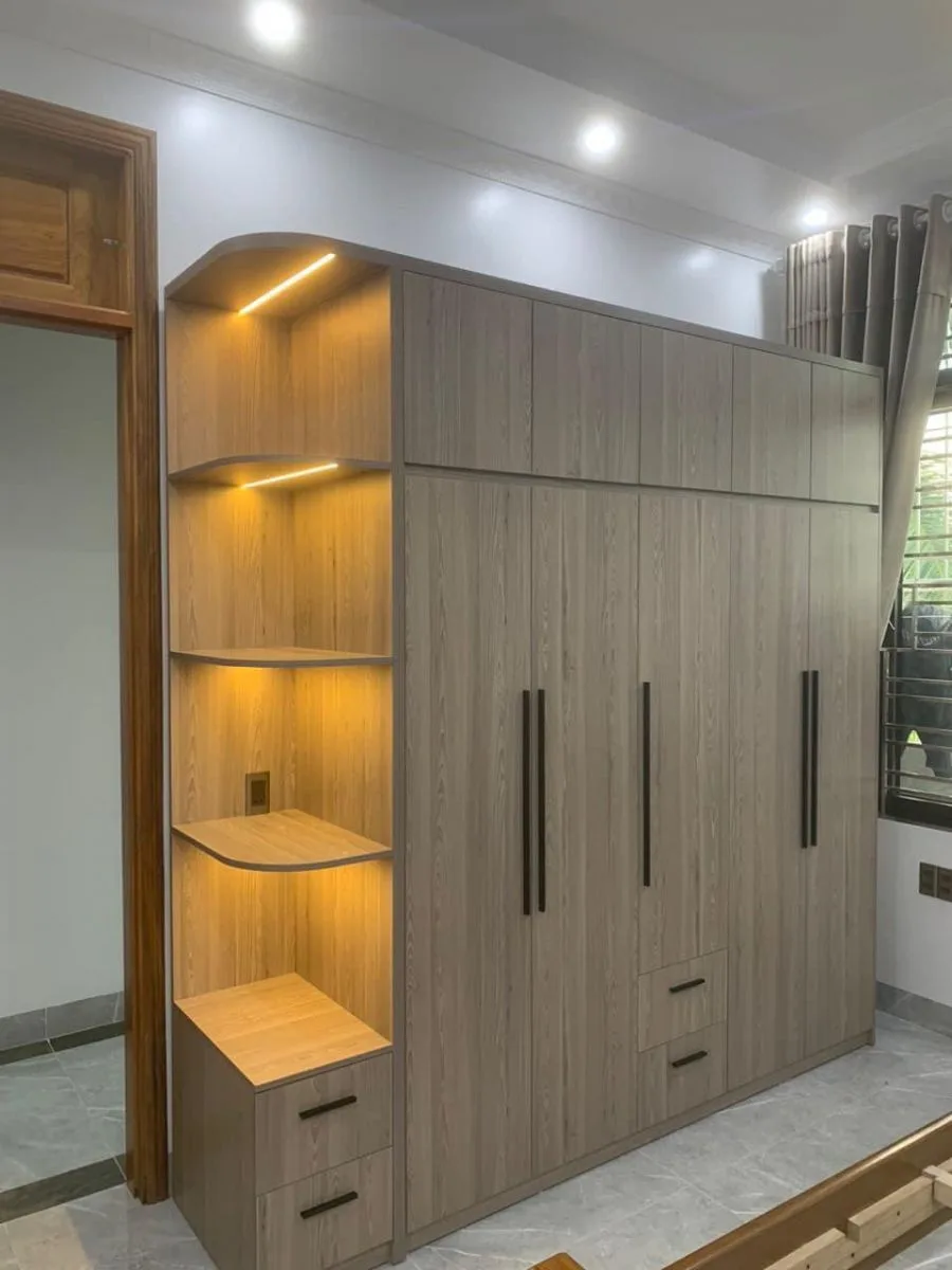 Mẫu Tủ Quần Áo Cánh Mở Đẹp, Hiện Đại Nhất 