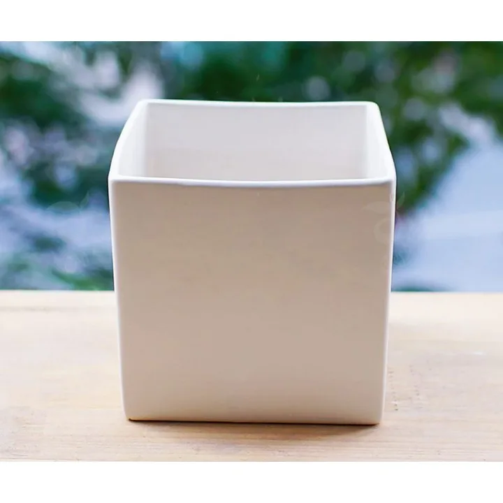 Chậu gốm sứ vuông S02