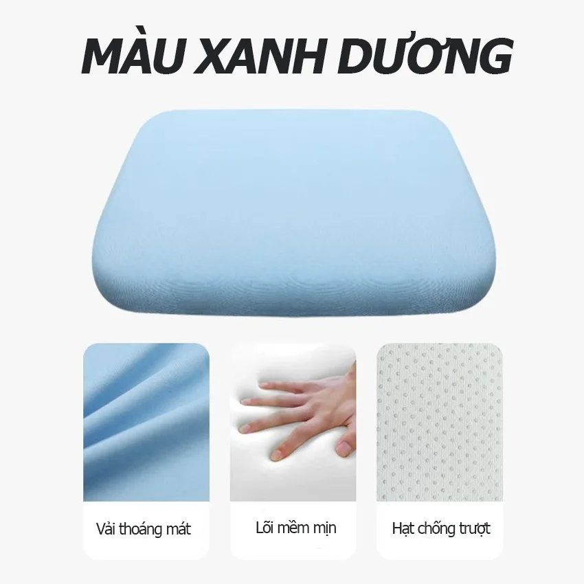 Đệm lót ghế BOODOO nệm ngồi văn phòng cao su non đàn hồi dày 4cm giảm ê mông hàng cao cấp | Shopee Việt Nam
