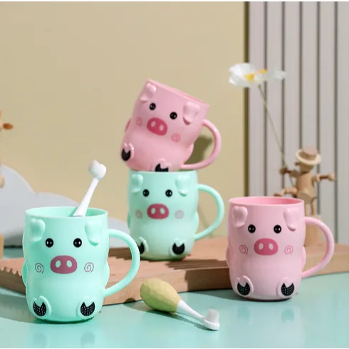 Ly nhựa , Cốc nhựa an toàn cho bé , Cốc đánh răng , Ly đánh răng , Cốc nhựa uống nước | Shopee Việt Nam