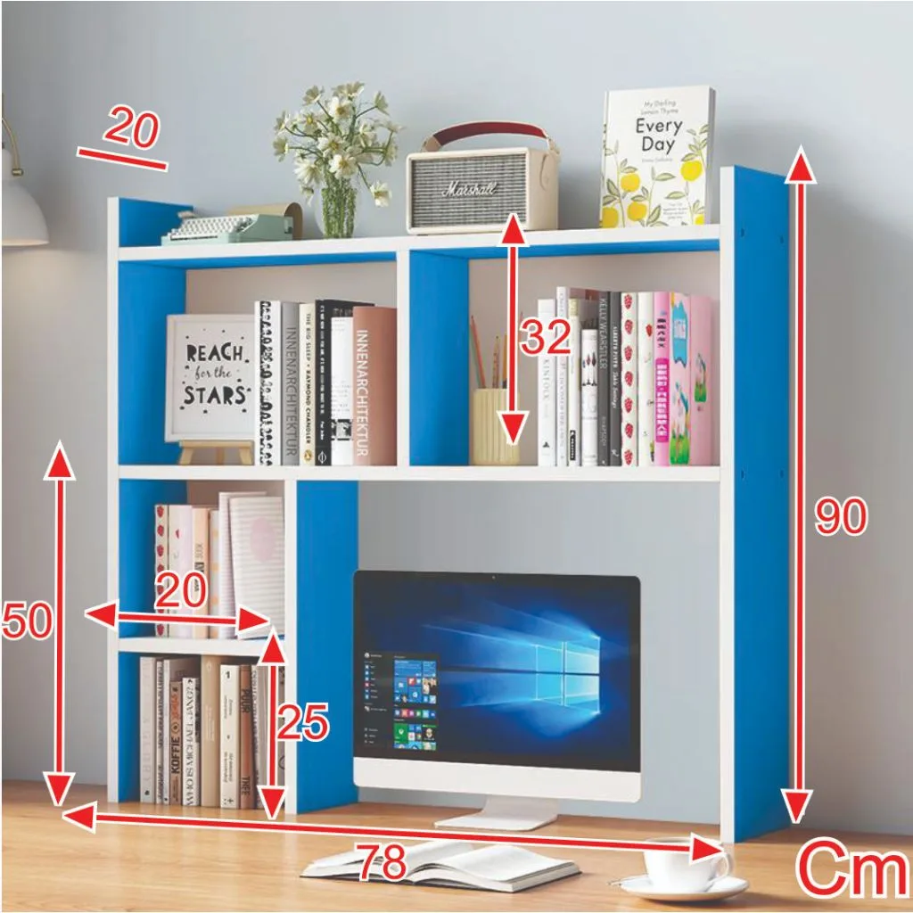 KỆ SÁCH BÀN HỌC NHIỀU Ô - GIÁ SÁCH BÀN HỌC NHIỀU TẦNG CHO HỌC SINH SINH VIÊN