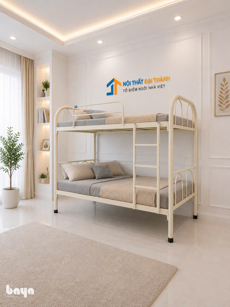 Giường tầng - Khoảng cách tầng trên và trần nhà