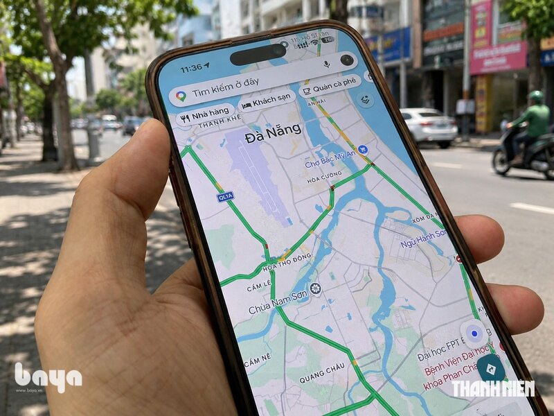 Google Maps - Tìm bằng tên kèm khu vực hoặc địa chỉ