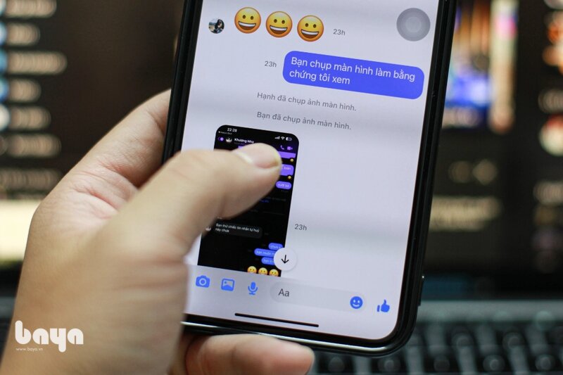 Messenger - Gửi ảnh và tin thoại Messenger có mục đích