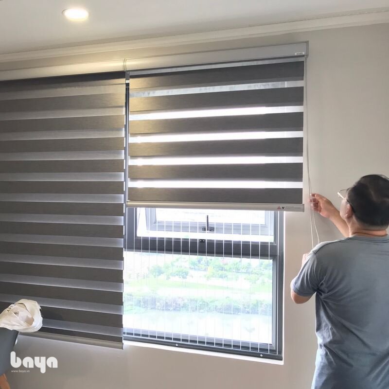 Rèm cầu vồng - Chiều cao