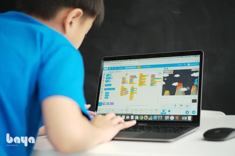 Scratch - Cho Scratch biết khi nào bắt đầu