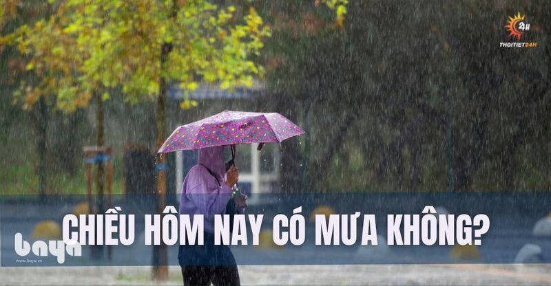 Thời tiết hôm nay - Hiểu biểu tượng Thời tiết hôm nay đúng phạm vi