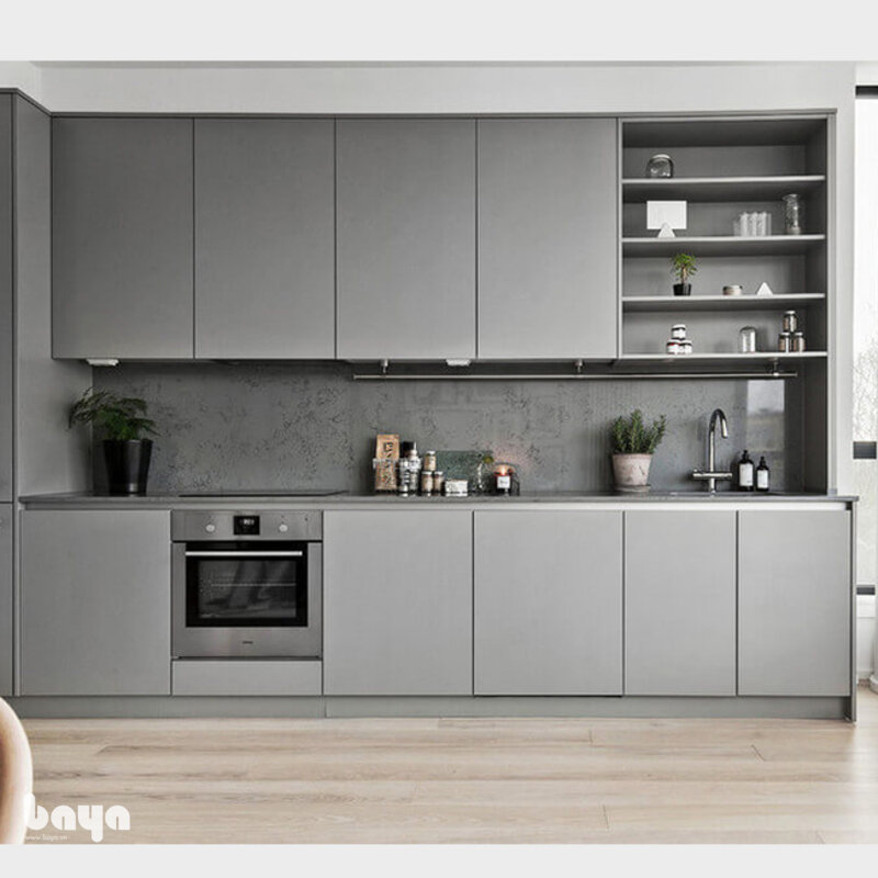 Tủ bếp - Vật liệu làm tủ bếp: so sánh các loại phổ biến Tủ bếp - Vật liệu làm tủ bếp: so sánh các loại phổ biến